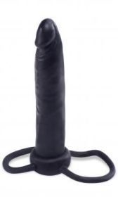 Fetish Fantasy Double Trouble Strap On 5.5 Inches Black